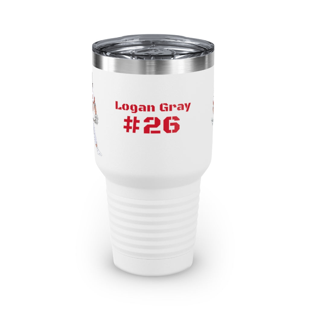 Logan Gray Tumbler, 30oz